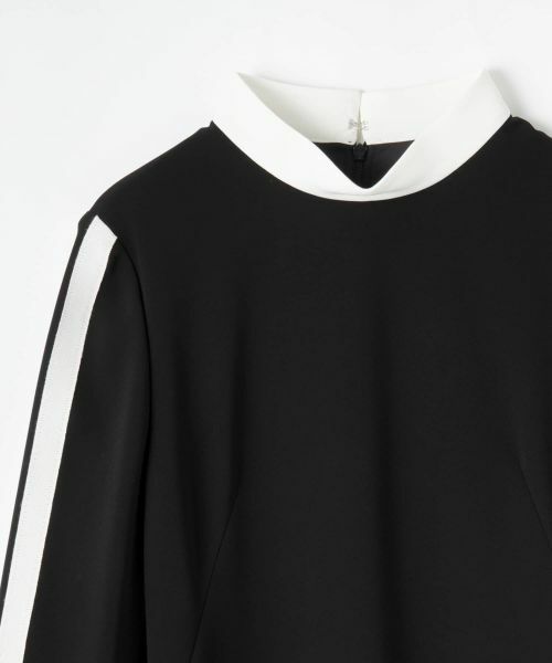 LANVIN COLLECTION / ランバン コレクション ドレス | セラテリーダブルクロスワンピース | 詳細8