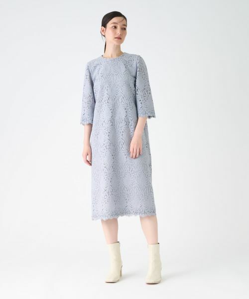 LANVIN COLLECTION / ランバン コレクション ドレス | チュールレースワンピース | 詳細1