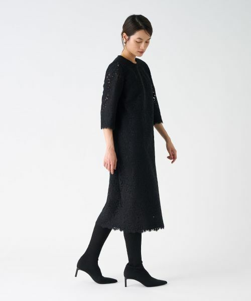 LANVIN COLLECTION / ランバン コレクション ドレス | チュールレースワンピース | 詳細9