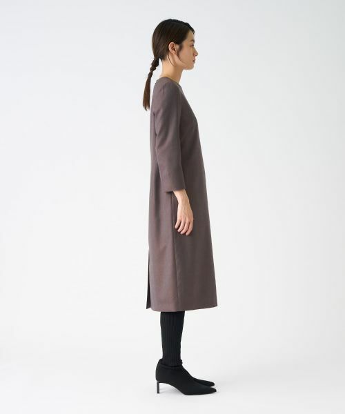 LANVIN COLLECTION / ランバン コレクション ドレス | シルクウール ストレッチワンピース | 詳細11