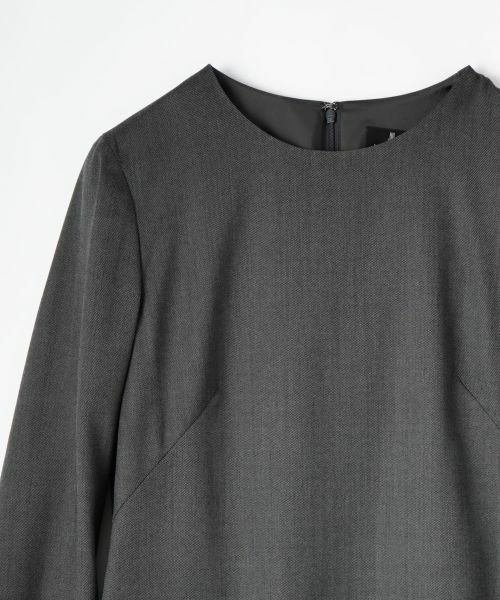 LANVIN COLLECTION / ランバン コレクション ドレス | シルクウール ストレッチワンピース | 詳細16