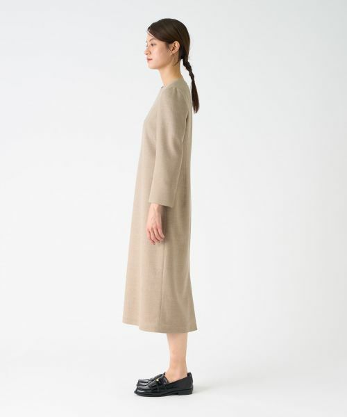 LANVIN COLLECTION / ランバン コレクション ドレス | シルクウール ストレッチワンピース | 詳細3