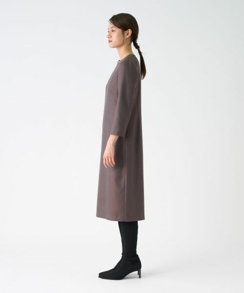 LANVIN COLLECTION / ランバン コレクション ドレス | シルクウール ストレッチワンピース | 詳細9