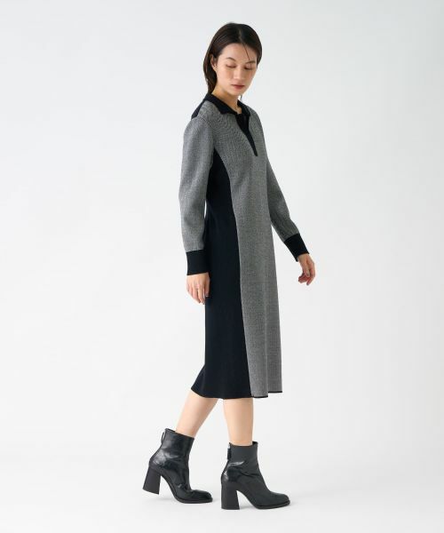 LANVIN COLLECTION / ランバン コレクション ドレス | スピリートニットワンピース | 詳細10