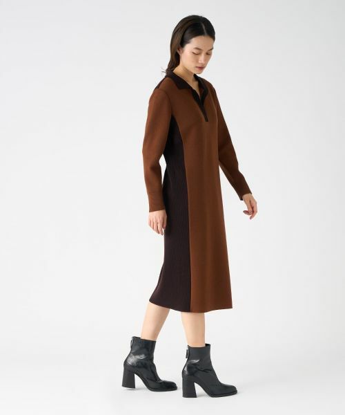 LANVIN COLLECTION / ランバン コレクション ドレス | スピリートニットワンピース | 詳細4