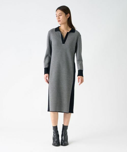 LANVIN COLLECTION / ランバン コレクション ドレス | スピリートニットワンピース | 詳細7