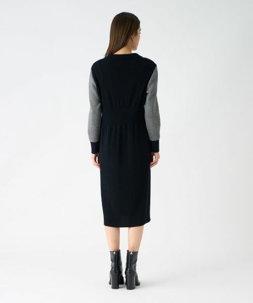 LANVIN COLLECTION / ランバン コレクション ドレス | スピリートニットワンピース | 詳細9