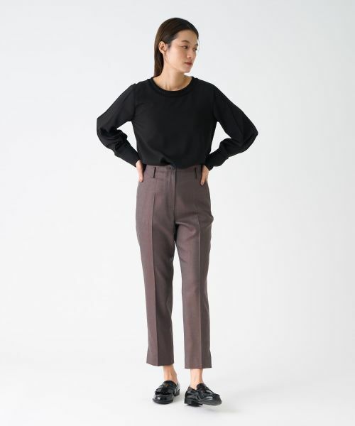 LANVIN COLLECTION / ランバン コレクション その他パンツ | ストレッチパンツ | 詳細7