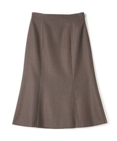 LANVIN COLLECTION / ランバン コレクション ロング・マキシ丈スカート | シルクウール マーメイドライン ストレッチスカート