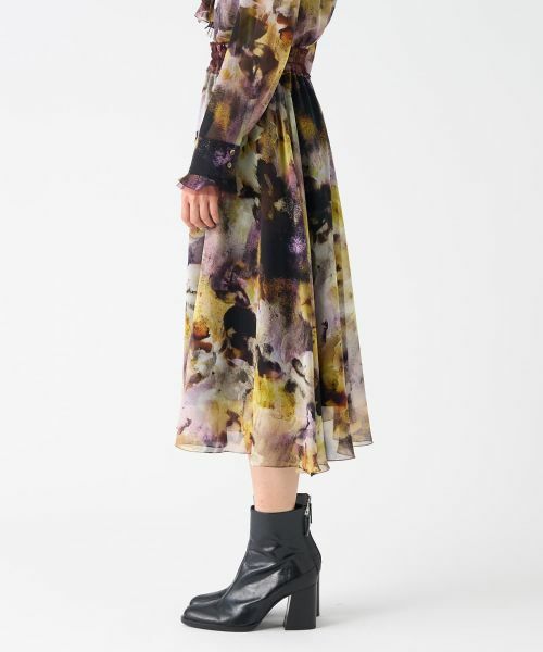 LANVIN COLLECTION / ランバン コレクション ロング・マキシ丈スカート | フラワースカート | 詳細2