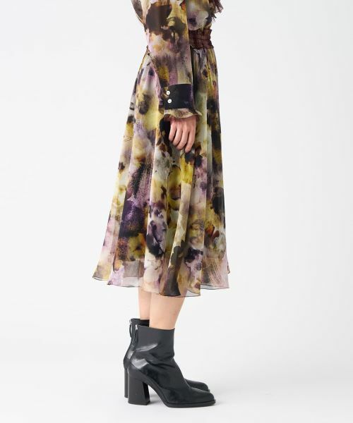 LANVIN COLLECTION / ランバン コレクション ロング・マキシ丈スカート | フラワースカート | 詳細4