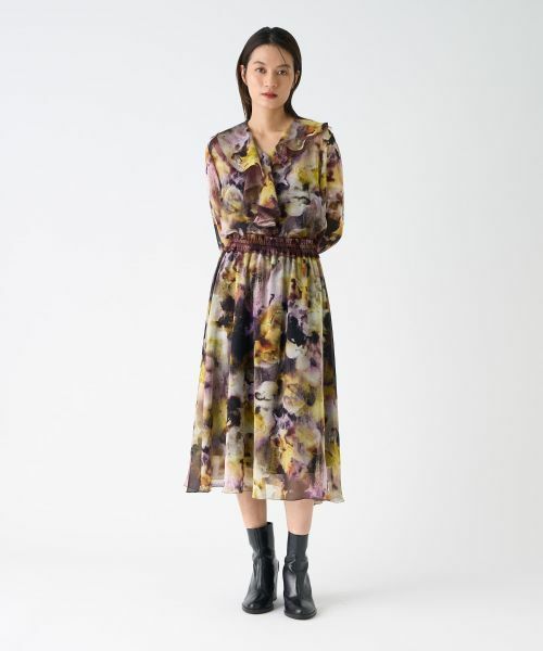 LANVIN COLLECTION / ランバン コレクション ロング・マキシ丈スカート | フラワースカート | 詳細8