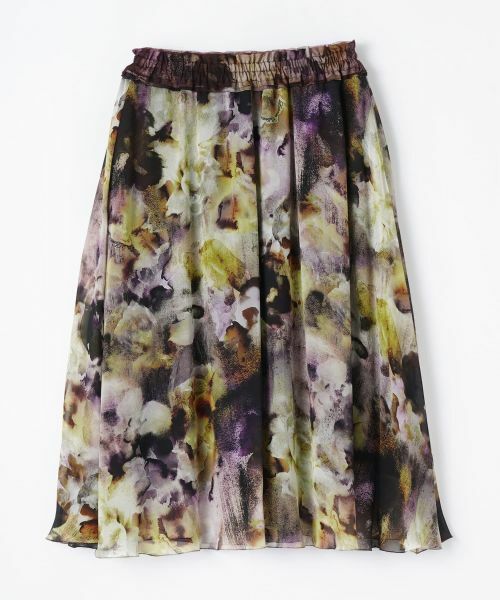 LANVIN COLLECTION / ランバン コレクション ロング・マキシ丈スカート | フラワースカート | 詳細9