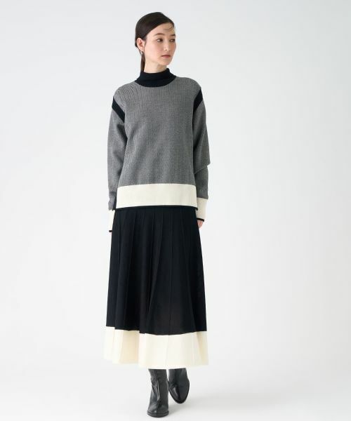 LANVIN COLLECTION / ランバン コレクション ロング・マキシ丈スカート | スピリートフレアースカート | 詳細8