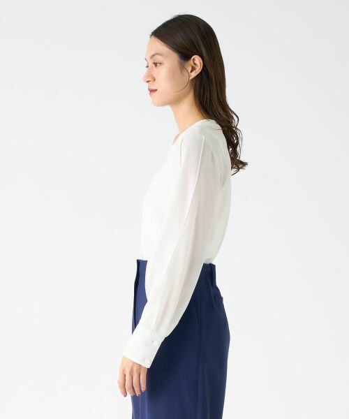 LANVIN COLLECTION / ランバン コレクション シャツ・ブラウス | セラテリーライトブラウス | 詳細3