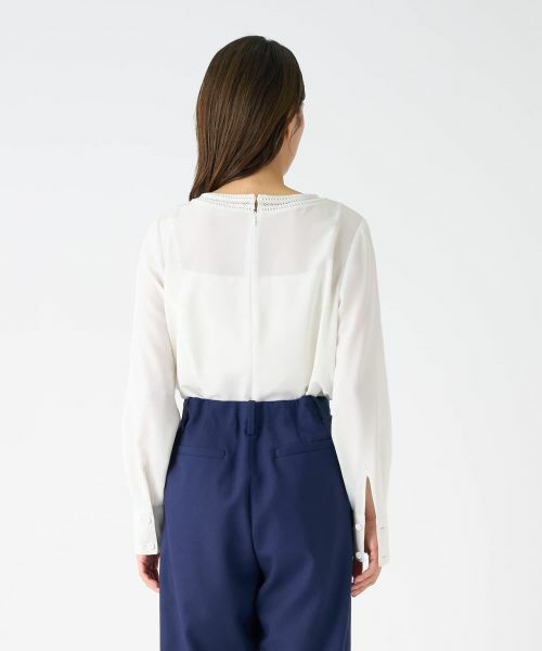 LANVIN COLLECTION / ランバン コレクション シャツ・ブラウス | セラテリーライトブラウス | 詳細4