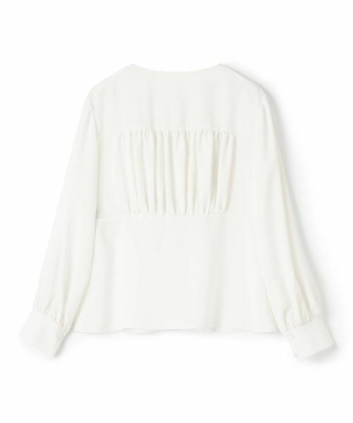 LANVIN COLLECTION / ランバン コレクション シャツ・ブラウス | ギャザーデザインブラウス | 詳細15