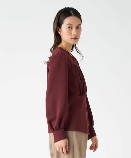 LANVIN COLLECTION / ランバン コレクション シャツ・ブラウス | ギャザーデザインブラウス | 詳細4