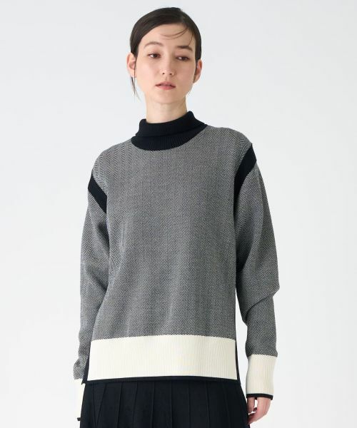 LANVIN COLLECTION / ランバン コレクション カットソー | スピリートハイネックプルオーバー | 詳細5