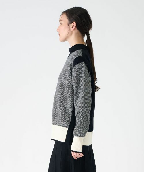 LANVIN COLLECTION / ランバン コレクション カットソー | スピリートハイネックプルオーバー | 詳細6