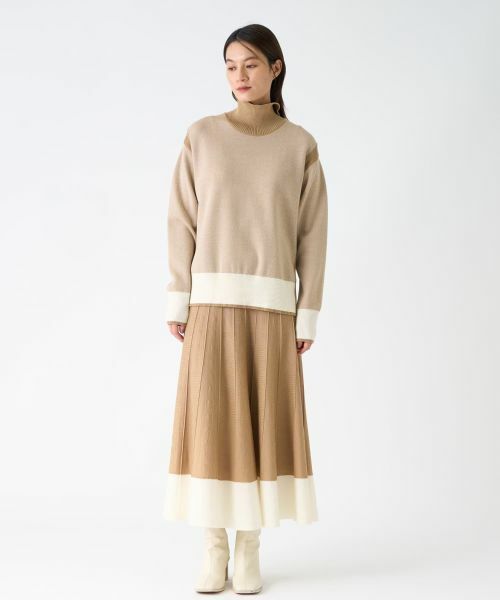 LANVIN COLLECTION / ランバン コレクション カットソー | スピリートハイネックプルオーバー | 詳細9