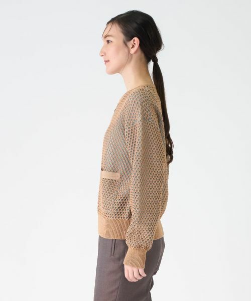 LANVIN COLLECTION / ランバン コレクション ニット・セーター | フロントジップカーディガン | 詳細10