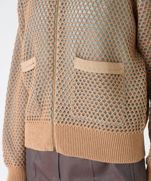 LANVIN COLLECTION / ランバン コレクション ニット・セーター | フロントジップカーディガン | 詳細12