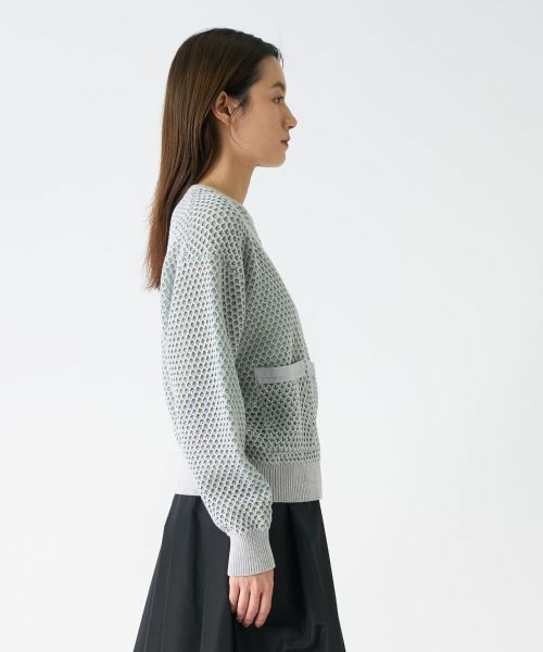 LANVIN COLLECTION / ランバン コレクション ニット・セーター | フロントジップカーディガン | 詳細7