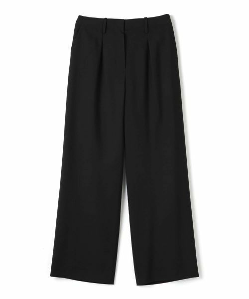 LANVIN COLLECTION/ランバン コレクション ナチュラルストレッチパンツ ブラック 42