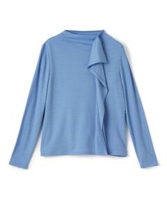 LANVIN COLLECTION / ランバン コレクション カットソー | フリルアクセントカットソー