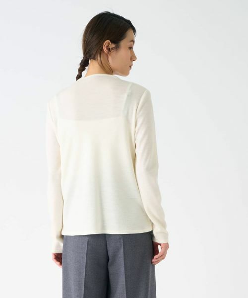 LANVIN COLLECTION / ランバン コレクション カットソー | フリルアクセントカットソー | 詳細12