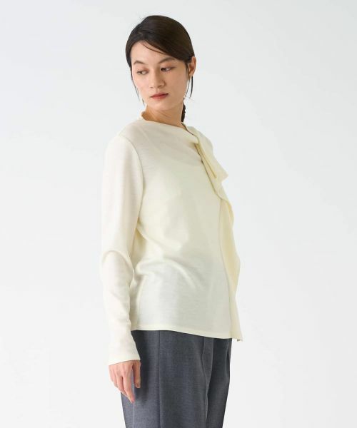 LANVIN COLLECTION / ランバン コレクション カットソー | フリルアクセントカットソー | 詳細14