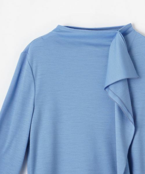 LANVIN COLLECTION / ランバン コレクション カットソー | フリルアクセントカットソー | 詳細16