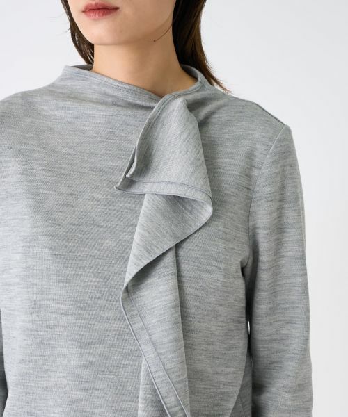 LANVIN COLLECTION / ランバン コレクション カットソー | フリルアクセントカットソー | 詳細4