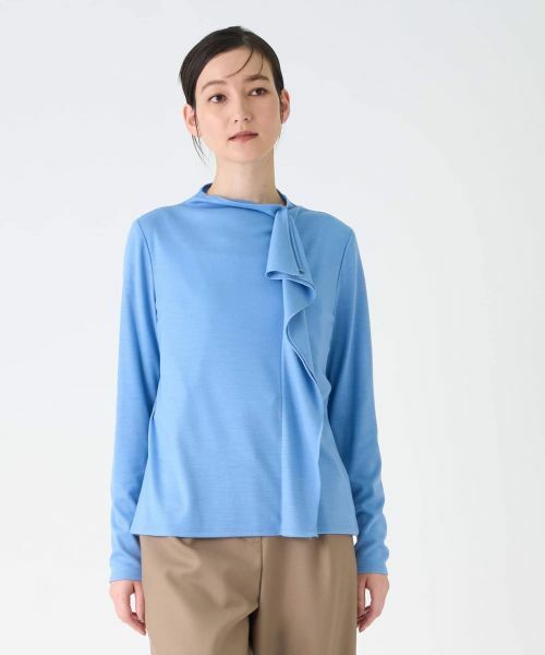 LANVIN COLLECTION / ランバン コレクション カットソー | フリルアクセントカットソー | 詳細5