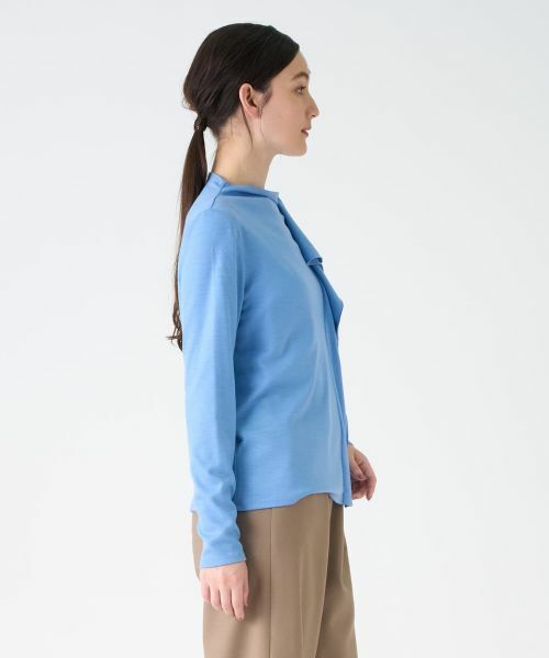 LANVIN COLLECTION / ランバン コレクション カットソー | フリルアクセントカットソー | 詳細8