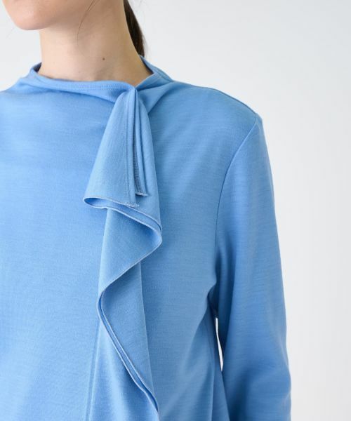 LANVIN COLLECTION / ランバン コレクション カットソー | フリルアクセントカットソー | 詳細9