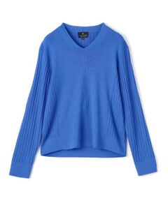 LANVIN collection★美品★フロントレースニット ローズ刺繍インターシャニット|LANVIN COLLECTION | LANVIN