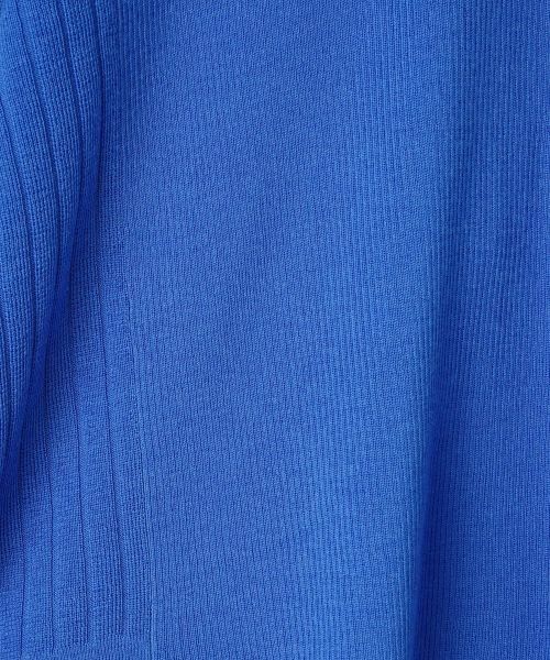 LANVIN COLLECTION / ランバン コレクション ニット・セーター | リブ針抜き総針ニット | 詳細9