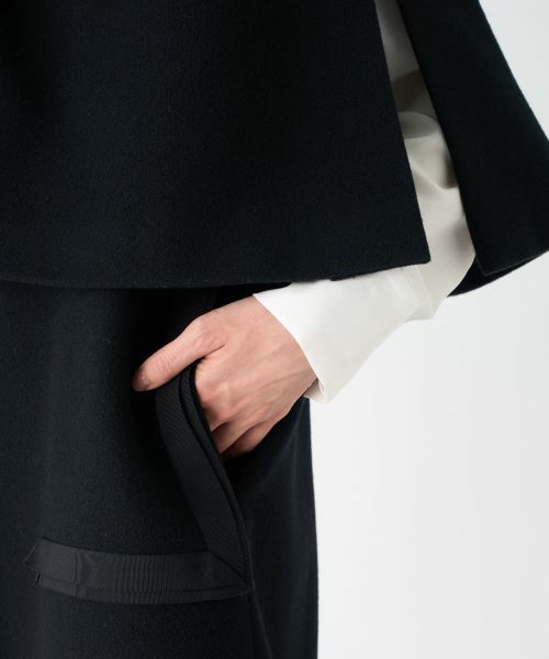 LANVIN COLLECTION / ランバン コレクション その他アウター | Super Fineマント風ジレ | 詳細11