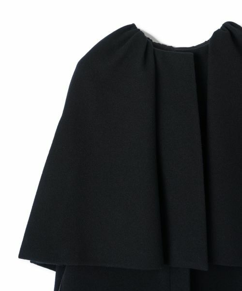 LANVIN COLLECTION / ランバン コレクション その他アウター | Super Fineマント風ジレ | 詳細2