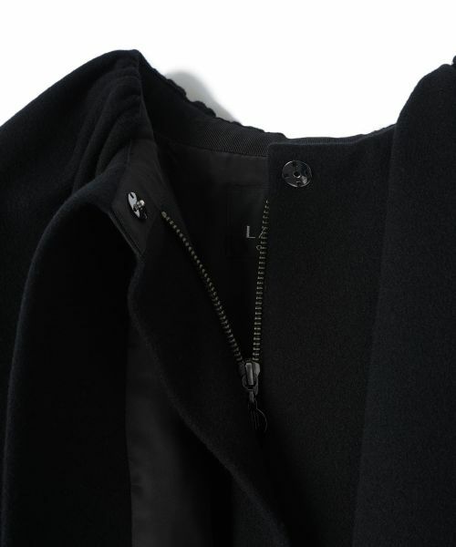 LANVIN COLLECTION / ランバン コレクション その他アウター | Super Fineマント風ジレ | 詳細3