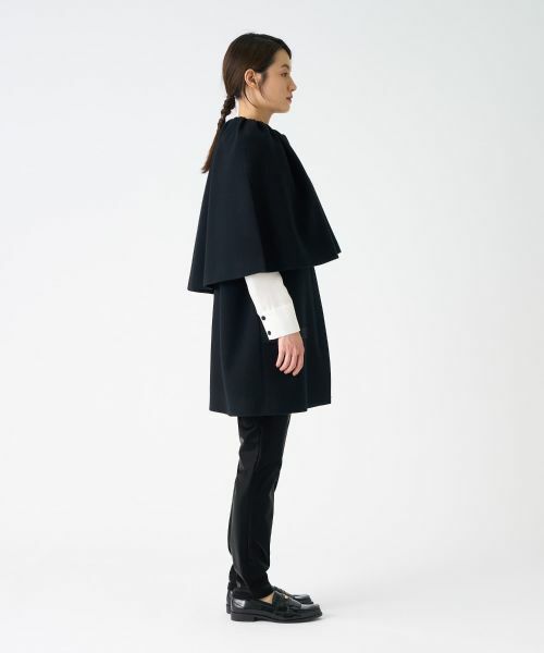 LANVIN COLLECTION / ランバン コレクション その他アウター | Super Fineマント風ジレ | 詳細9