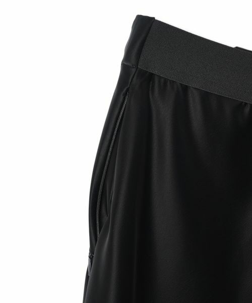 LANVIN COLLECTION / ランバン コレクション その他パンツ | フェイクレザー2WAYストレッチパンツ | 詳細3