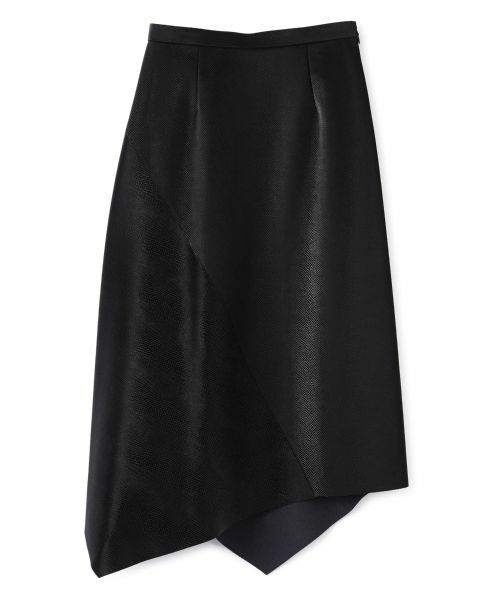 LANVIN COLLECTION / ランバン コレクション ロング・マキシ丈スカート | スネークフェイクレザースカート | 詳細1