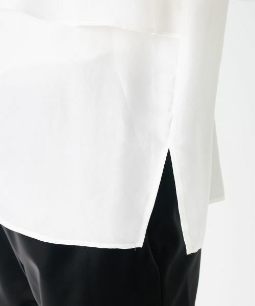 LANVIN COLLECTION / ランバン コレクション シャツ・ブラウス | バイオスエード加工ブラウス | 詳細13