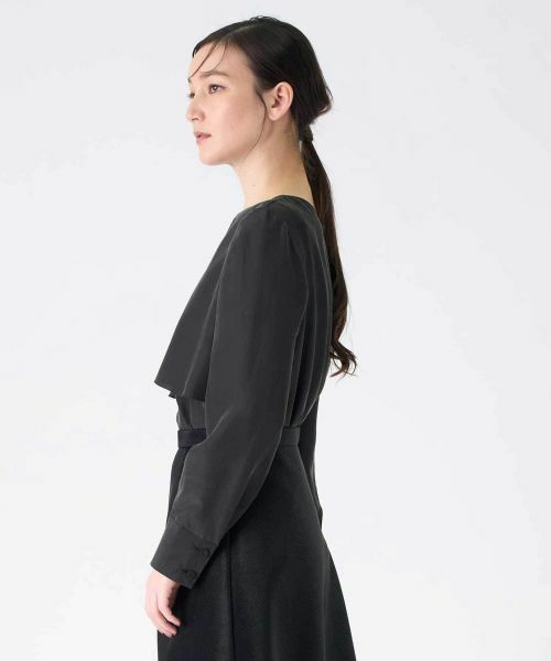 LANVIN COLLECTION / ランバン コレクション シャツ・ブラウス | バイオスエード加工ブラウス | 詳細2