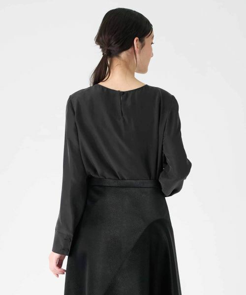 LANVIN COLLECTION / ランバン コレクション シャツ・ブラウス | バイオスエード加工ブラウス | 詳細3