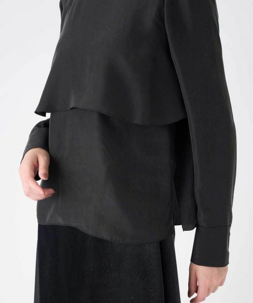 LANVIN COLLECTION / ランバン コレクション シャツ・ブラウス | バイオスエード加工ブラウス | 詳細5