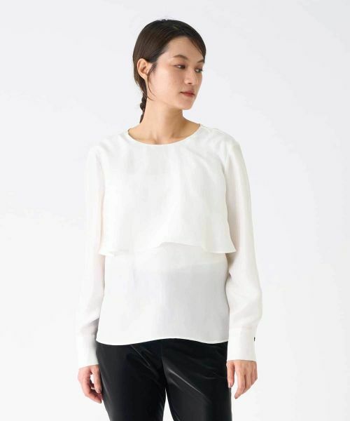 LANVIN COLLECTION / ランバン コレクション シャツ・ブラウス | バイオスエード加工ブラウス | 詳細7